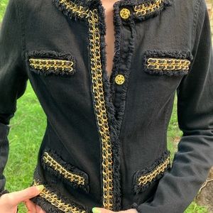Black denim Michael Kors jacket